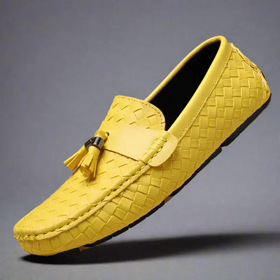 Mocasín de piel con borla - Davin