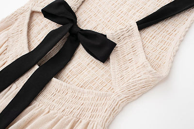 Aranza Vestido de verano con espalda baja