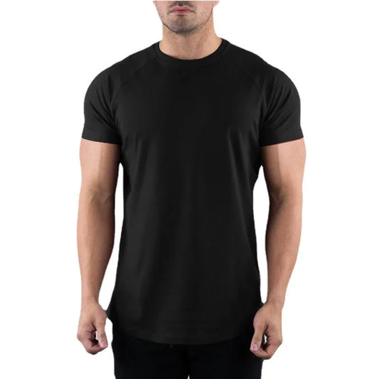 Camiseta slim fit hombre - Cómoda - Cuello redondo