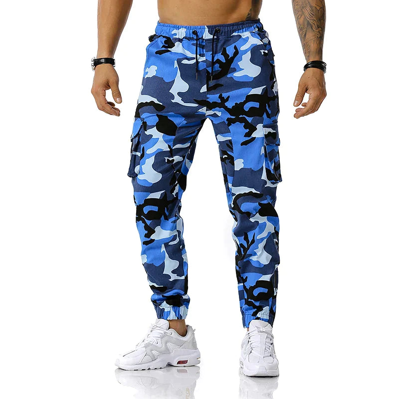 Lyam - Pantalón de chándal de camuflaje urbano