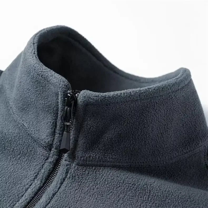 Jersey polar para hombre con media cremallera - Braden