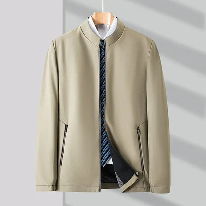 Chaqueta minimalista con cuello alto - Oliver
