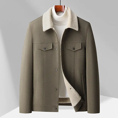 Chaqueta con cuello afelpado para hombre - Olivier