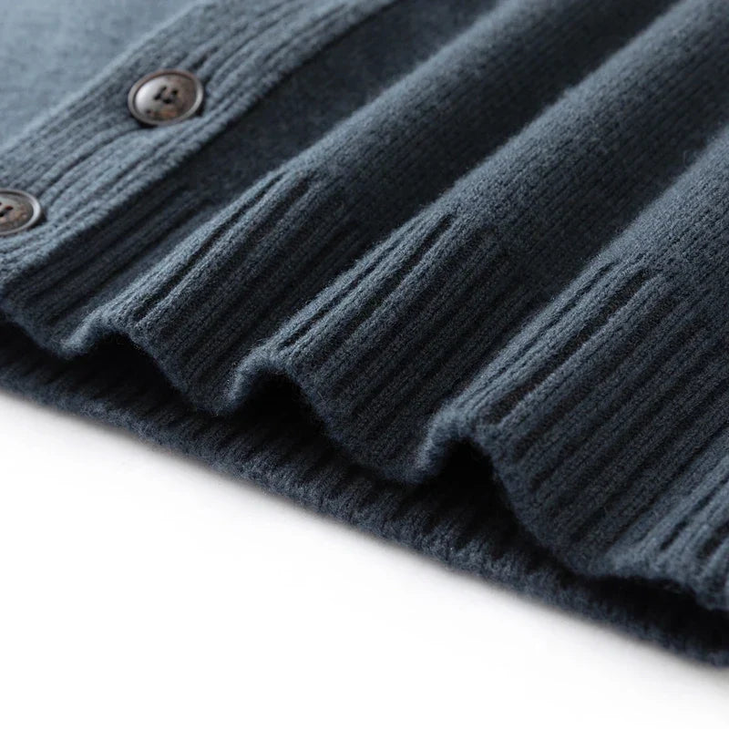 Cardigan de punto para hombre con botones - Elian