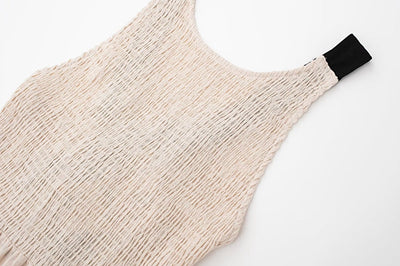 Aranza Vestido de verano con espalda baja