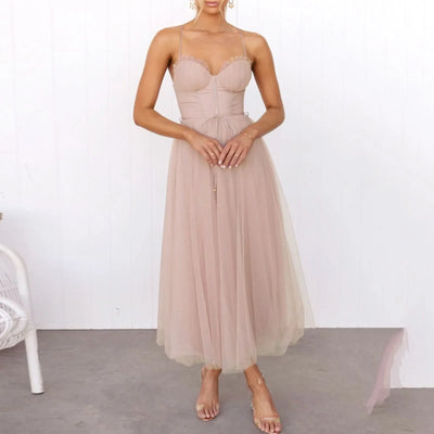 Madeline - Vestido de noche de malla