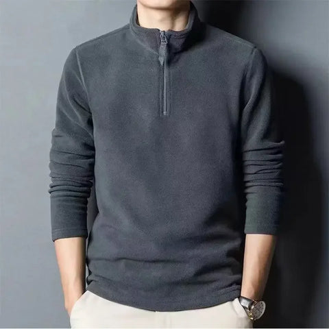 Jersey polar para hombre con media cremallera - Braden