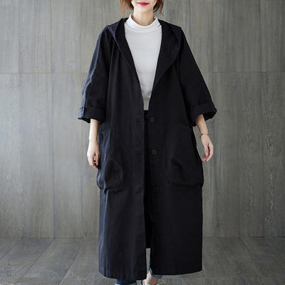 Lety - Cómodo trench de gabardina