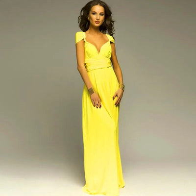 Laura - Vestido largo rojo de estilo boho para mujer