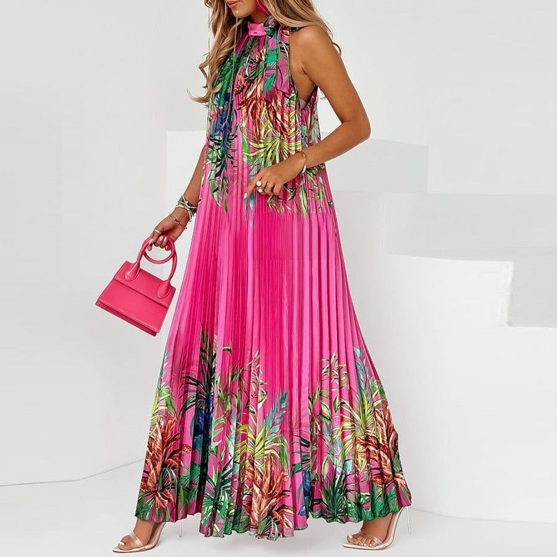Georgia - Vestido maxi informal de mujer
