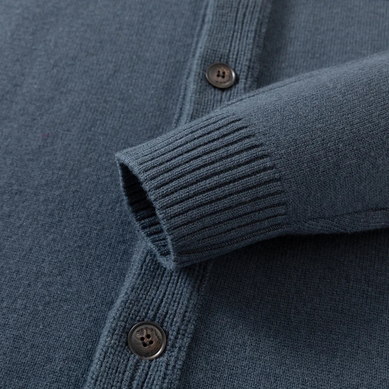 Cardigan de punto para hombre con botones - Elian
