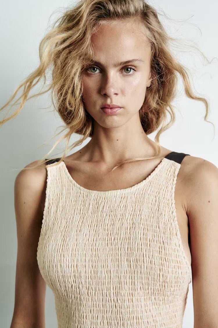 Aranza Vestido de verano con espalda baja