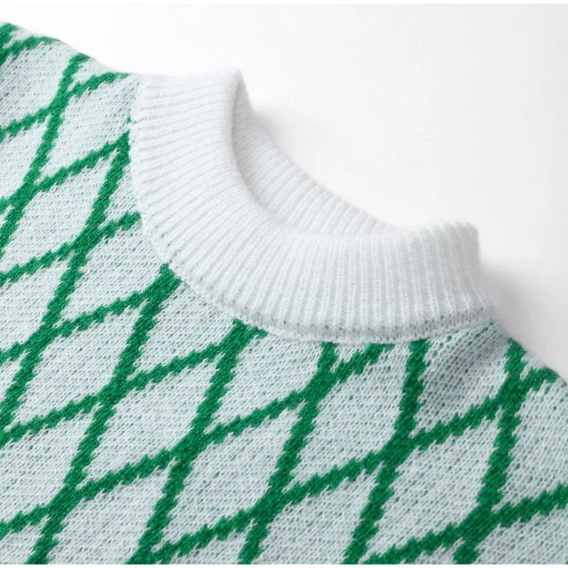 Amely - Jersey estampado con mangas globo