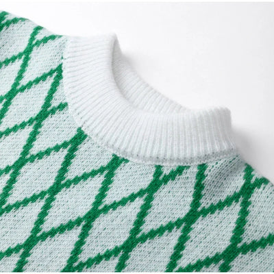 Amely - Jersey estampado con mangas globo