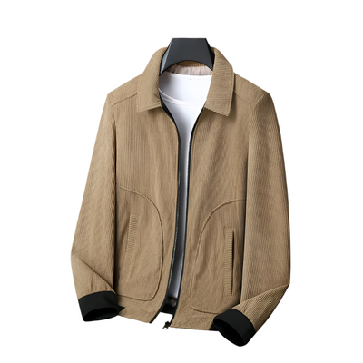 Chaqueta de pana con cremallera para hombre - Emeric