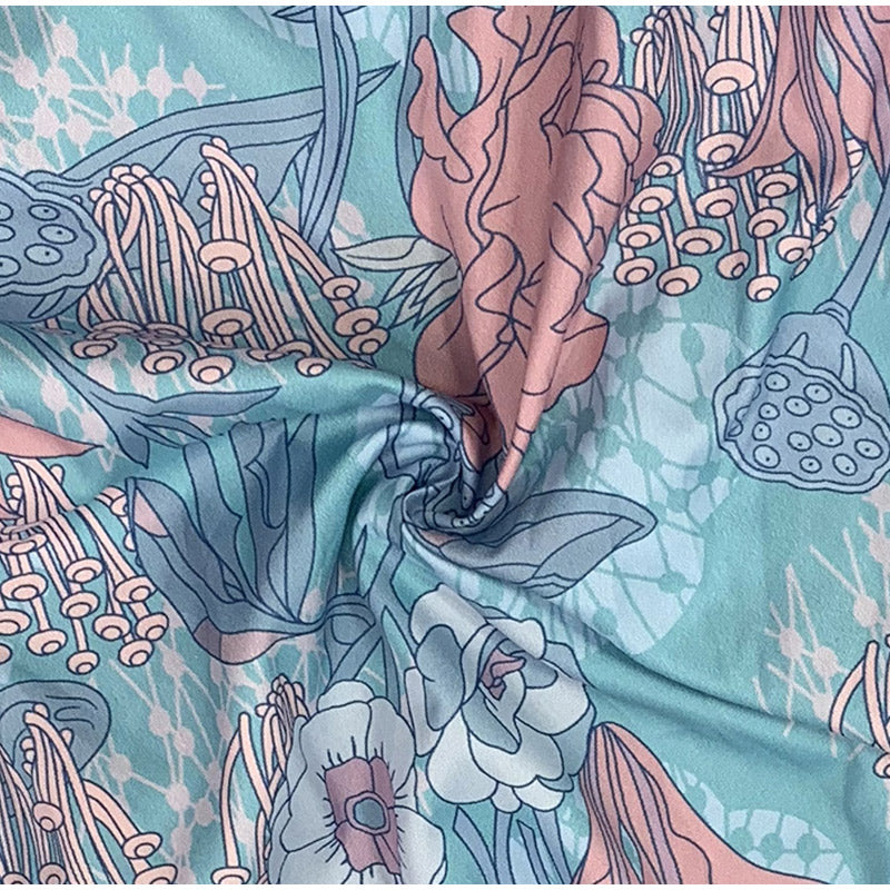 Malyna - Minivestido con estampado moderno