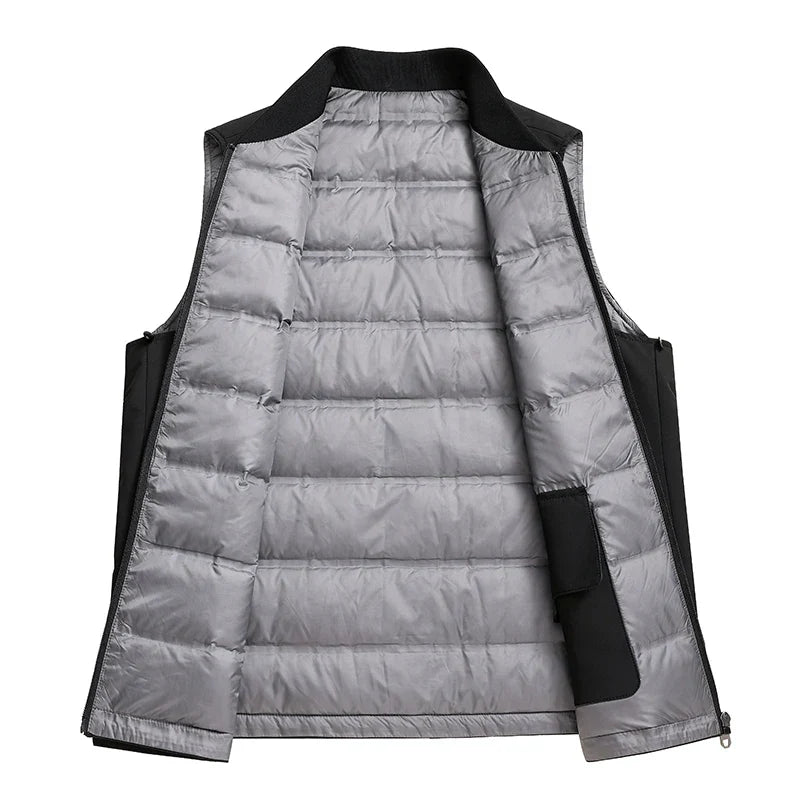 Abrigo acolchado impermeable vegano con cierre oculto - Soren