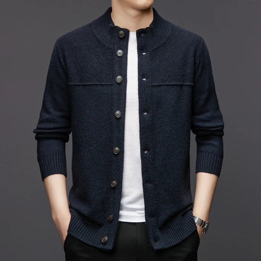 Cardigan de punto para hombre con botones - Elian