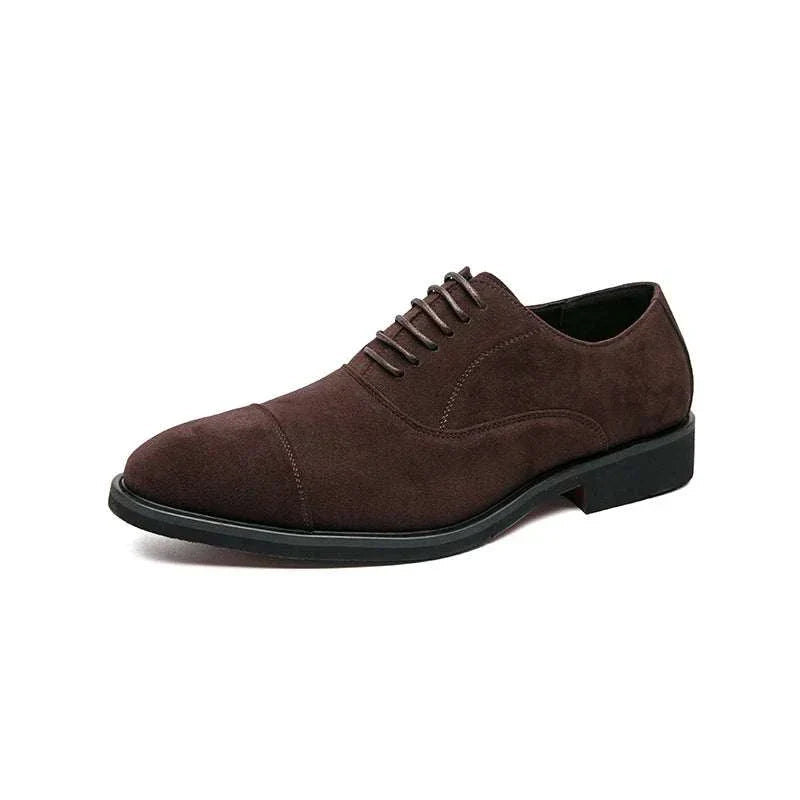 Zapatos elegantes de ante para hombre - Marcello
