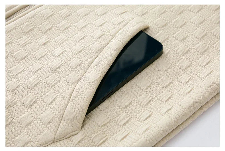 Chaleco sin mangas para hombre tejido con cremallera - Lauffy