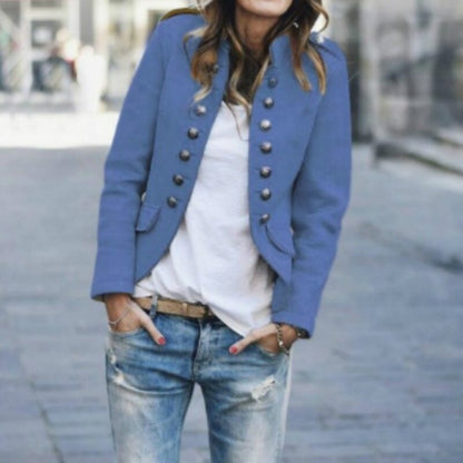 Madleen - Blazer con botones modernos