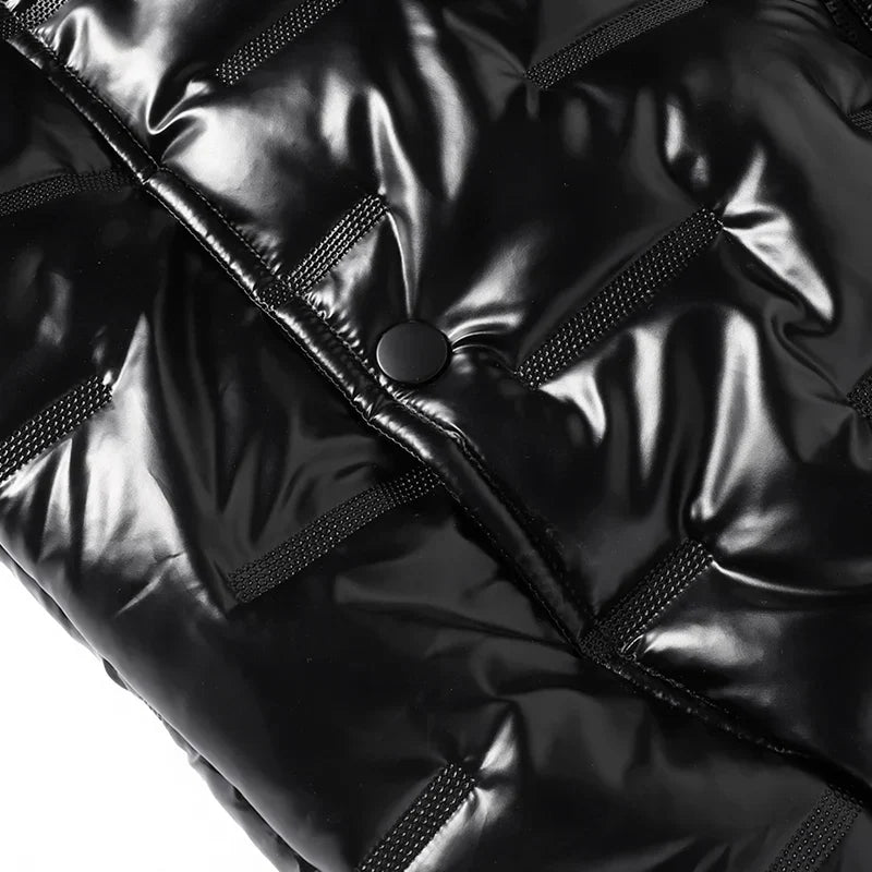 Chaqueta acolchada con capucha para hombre - Luuk