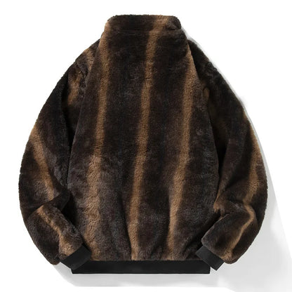 Chaqueta de pelo sintetico para hombre estilo lujoso - Eryon