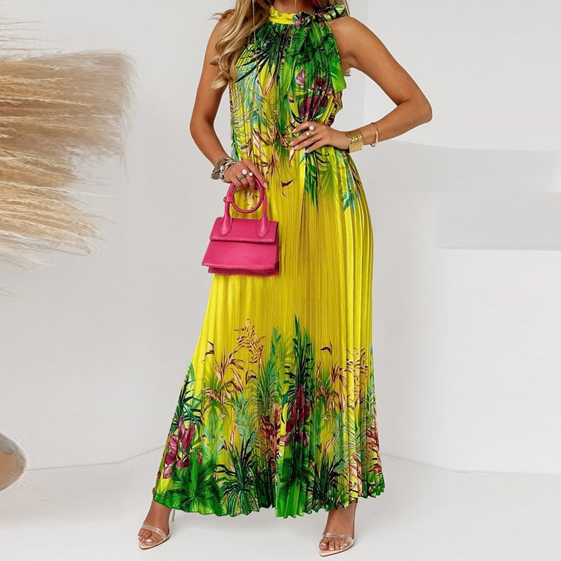 Georgia - Vestido maxi informal de mujer