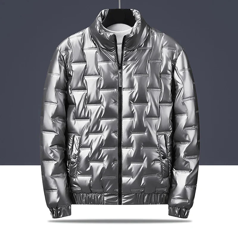 Chaqueta acolchada con capucha para hombre - Luuk