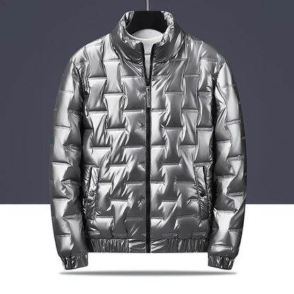 Chaqueta acolchada con capucha para hombre - Luuk