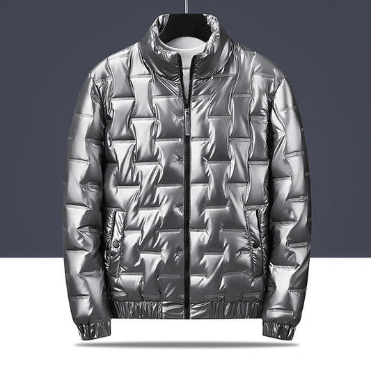 Chaqueta acolchada con capucha para hombre - Luuk