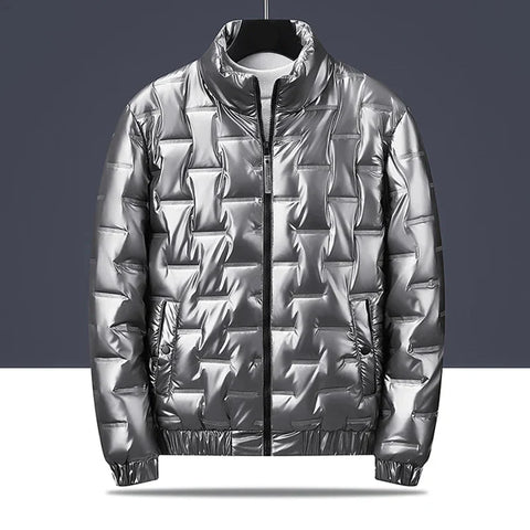 Chaqueta acolchada con capucha para hombre - Luuk