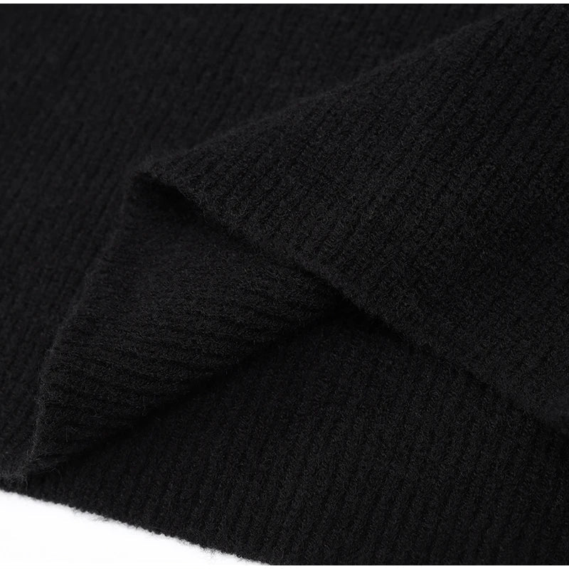 Gabrielle - Jersey de punto acanalado con detalle de cordones en el lateral