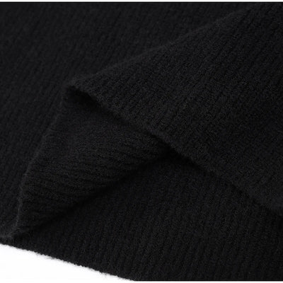 Gabrielle - Jersey de punto acanalado con detalle de cordones en el lateral