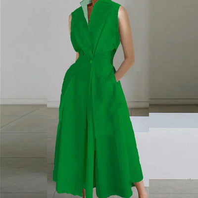 Dinora - Vestido estampado blanco y negro