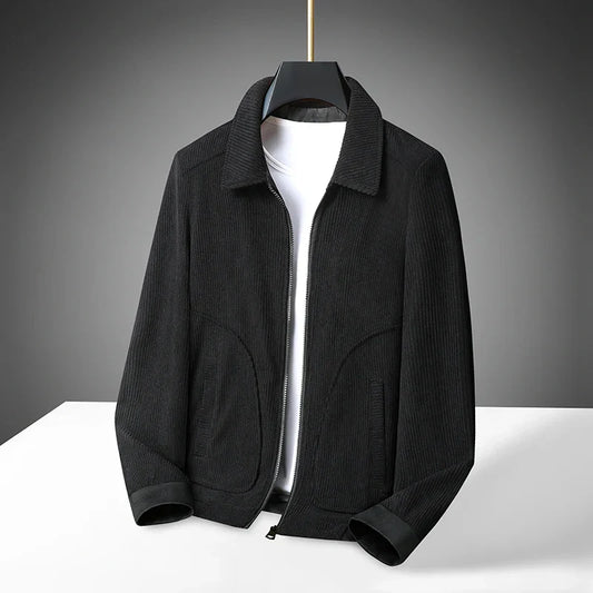 Chaqueta de pana con cremallera para hombre - Emeric