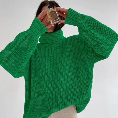 Ariadna - Jersey de punto con cuello alto