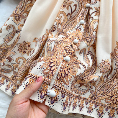 Yardana - Minivestido bohemio chic