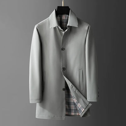 Abrigo elegante para hombre con forro clasico - Darion
