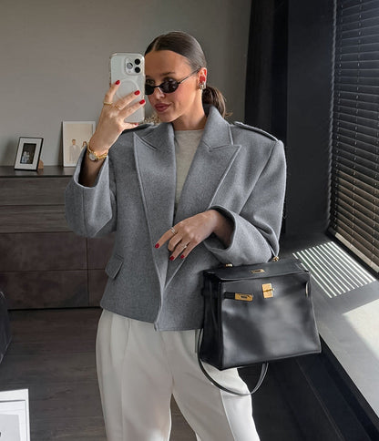 Chaqueta elegante estilo otoñial - Dafne