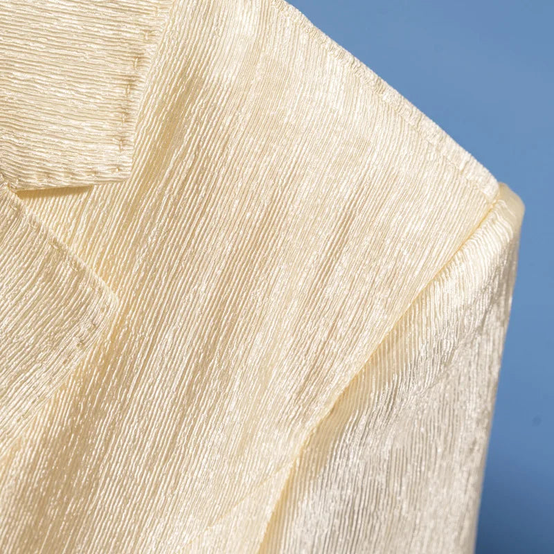 Blazer entallado brillante - Palmira