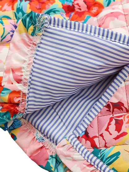 ColorCascade - Elegante chaqueta para la próxima primavera