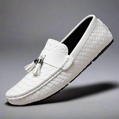 Mocasín de piel con borla - Davin