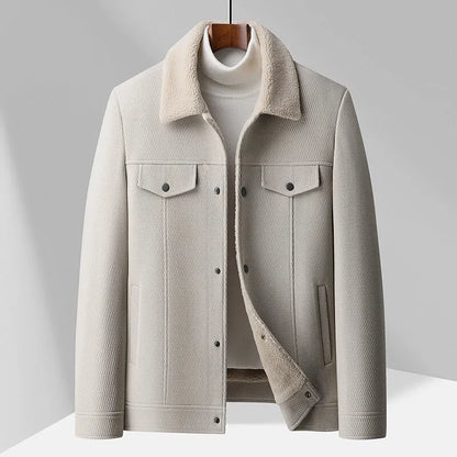 Chaqueta con cuello afelpado para hombre - Olivier