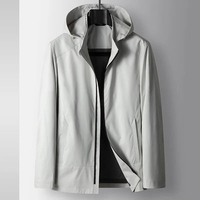 Chaqueta impermeable con capucha para hombre - Nadir