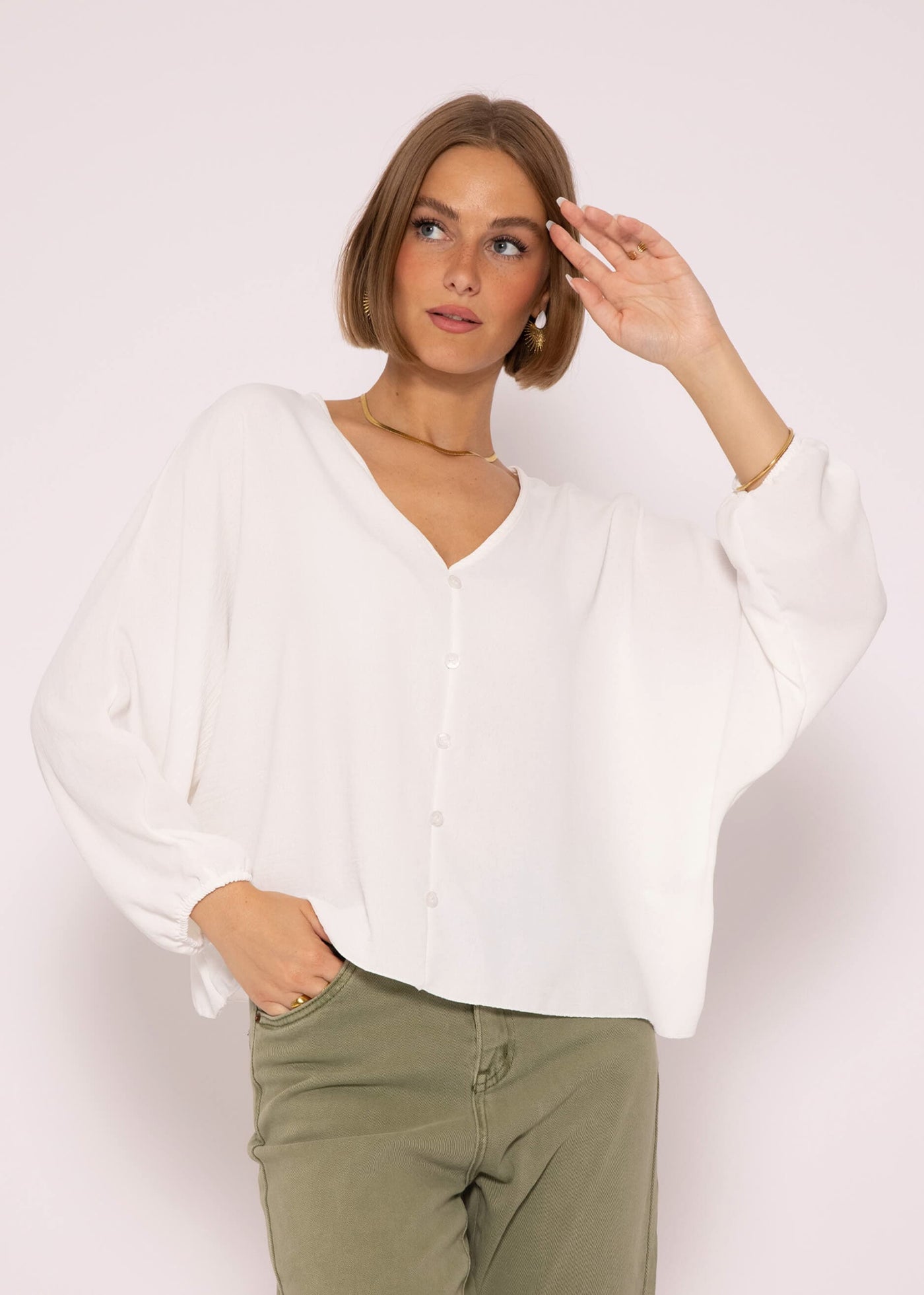 Lucy - Top oversize fluido