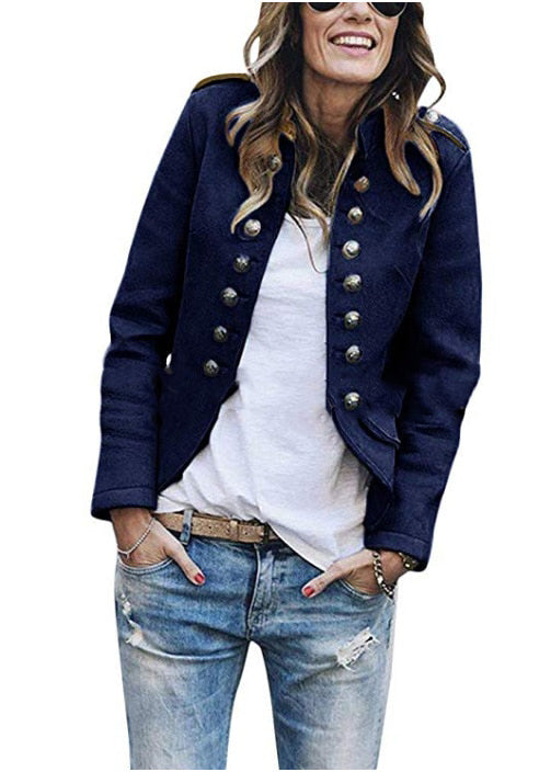 Madleen - Blazer con botones modernos