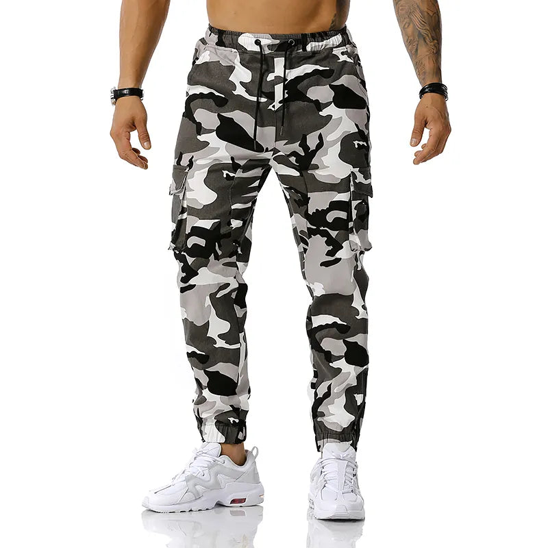 Lyam - Pantalón de chándal de camuflaje urbano