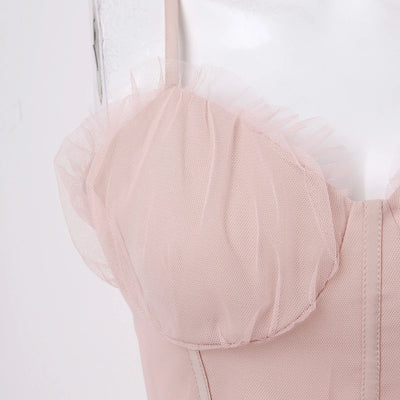 Madeline - Vestido de noche de malla