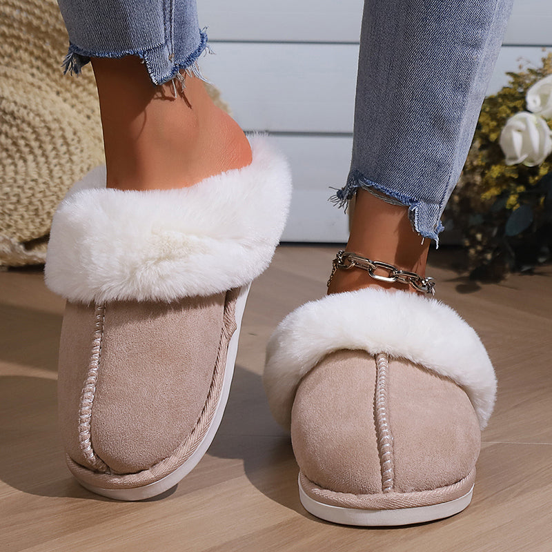 Chic Cozy - Pantuflas de invierno para mujer